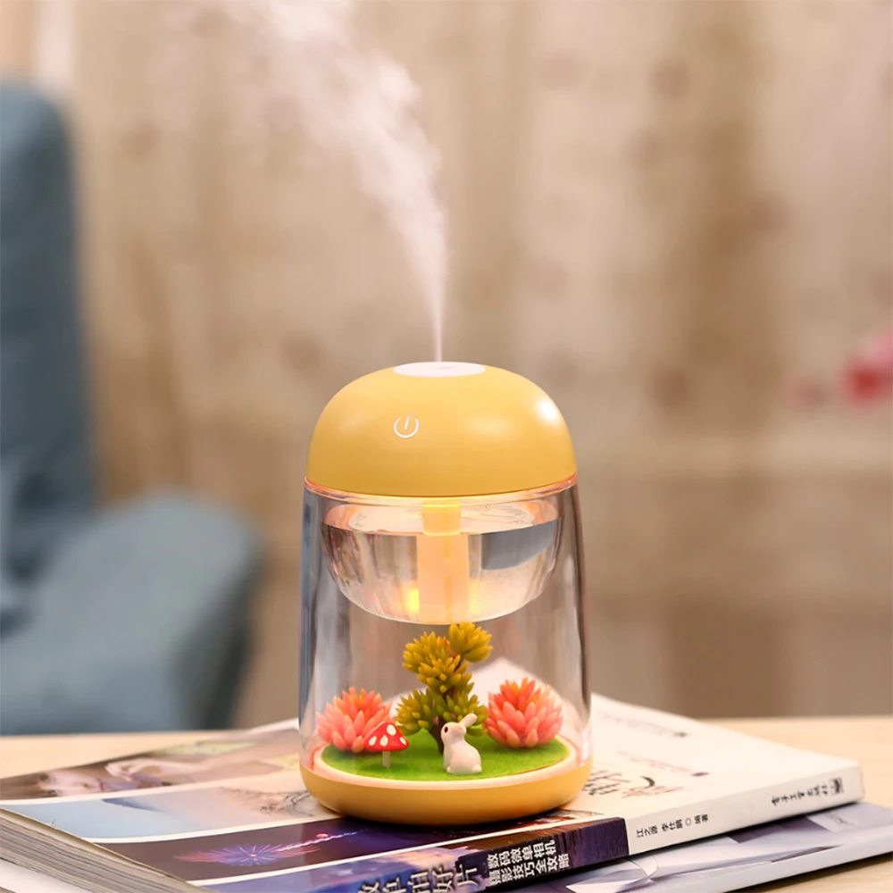 Creatice микро ландшафтный увлажнитель ароматерапия светодиодный ночсветильник