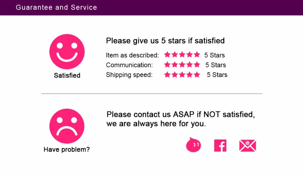 Guarantee and Service