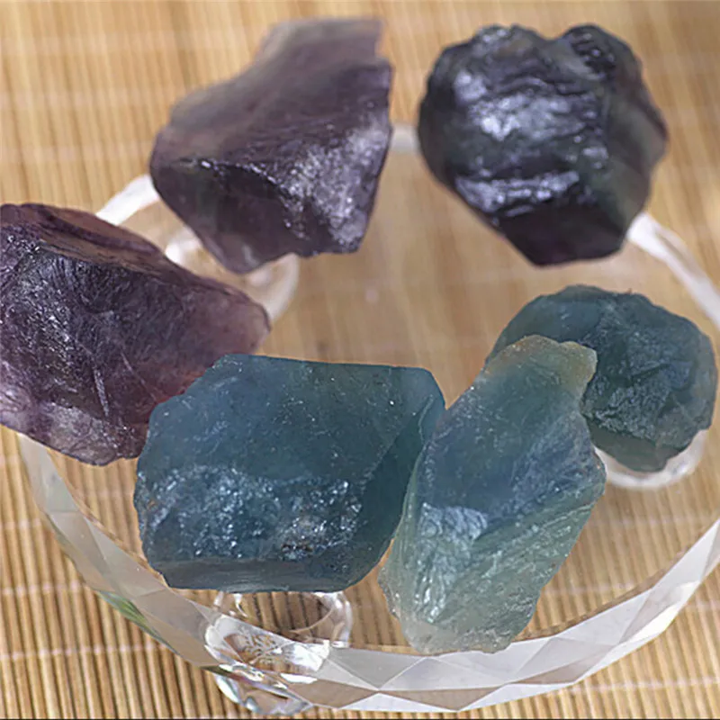 1 шт. 4 размера натуральный фиолетовый аметист кварц необработанный кристалл, образец породы целебные камни аквариум посадочный горшок
