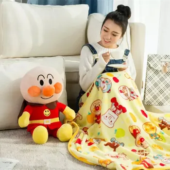 

Anpanman bacterial boy doll, pillow blankets, warm Shou Wu triple, cartoon pillow blankets, birthday gifts, Christmas gifts