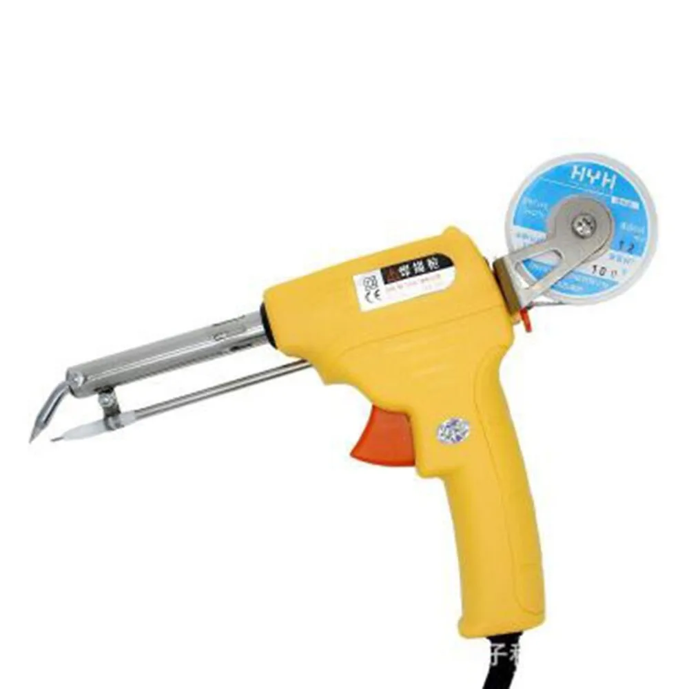 220V 60W Electrical Soldering Iron Gun Hand Welding Tool with Solder Wire Send tin Soldering Gun