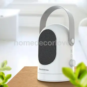 

600W Ceramic Heater Space Heater Oscillating 2 Level Adjustable Portable Handle Mini Space Heater Overheating Protection UK Plug