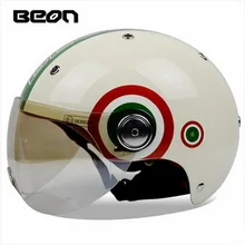 B103 beon capacete de moto quatro estações, moda verão mulheres biker bicicleta scooter motocicleta capacetes meia