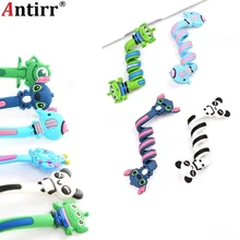 Cartoon Multipurpose Earphone Cable Winder phone Wire Cord Organizer protector Desktop PC Data line Collation Management clips