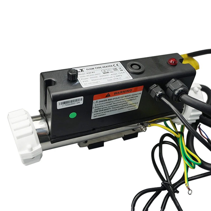 Прямой обогреватель для спа ванны 3 кВт с переключателем давления бассейна