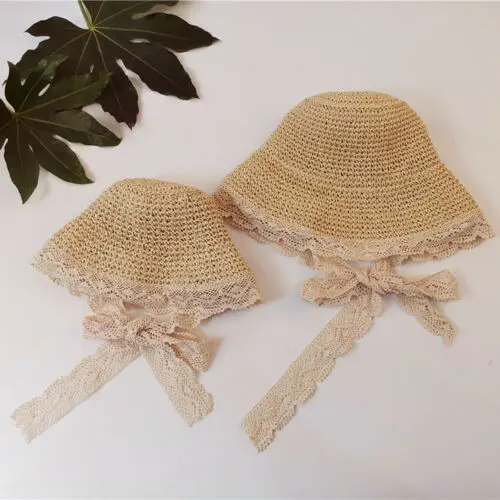 

Women And Baby Family Hat Fishing Visor Summer Beach Camping Cap
