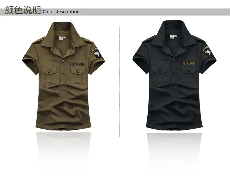 Brand New Outdoor Army Shirt Womens Sport Shirts Summer Short Sleeves Dress Shirts Breathable Cotton Camping Hiking Shirts Women (3)
