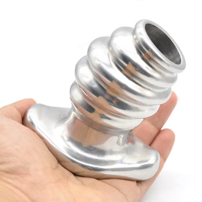 Anal Sex Toys Plug Stainless Steel Thread Anus Expender Peering Butt Dilatation Stopper for Couples H53 | Красота и здоровье