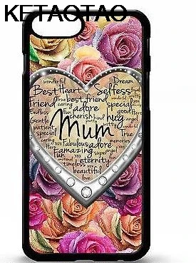 KETAOTAO Mom love pink pretty heart чехлы для телефонов iPhone 4S 5C 5S 6S 7 8 Plus XR XS Max XCase Мягкий ТПУ