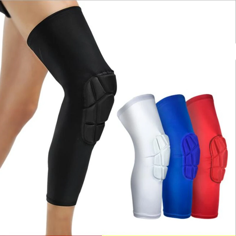 1PCS Basketball knee pads Adult Football knee brace support Leg Sleeve