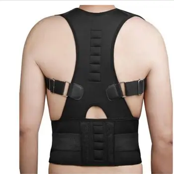 Customized Magentic Posture Corrector Vest Orthopedic Back Braces Back Support Belt Adjustable Corrector Postural