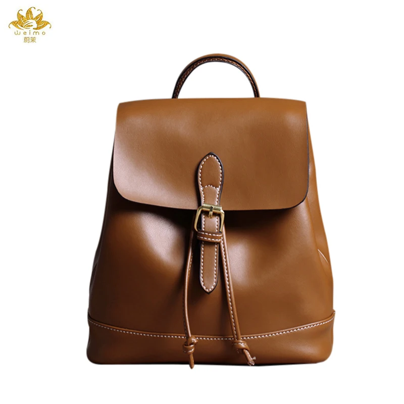 we more Genuine Leather Backpack Luxury backpack Women Bags Designer Bolsa Feminina Sac Main Bolsos For