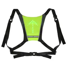 Lixada светодиодный указатель поворота светоотражающий жилет рюкзак уличный спортивный для безопасности сумка Шестерня пульт дистанционного управления для езды на велосипеде ходьбе