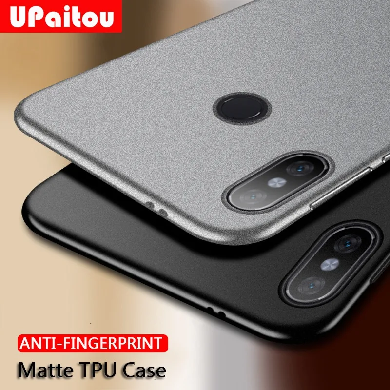 

UPaitou Upgrade Matte TPU Case for Xiaomi Redmi Note 5 Pro 5A Prime S2 Y2 5 Plus 4X 4A 6 Pro 6A 3S Anti Fingerprint Case Cover