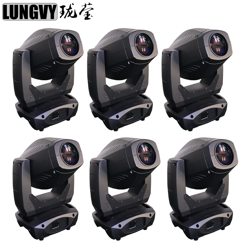 

Free Shipping 6pcs/Lot 200W Spot Wash 3in1 Moving Head Light 200 Beam Stage Light 4 Facet Prism