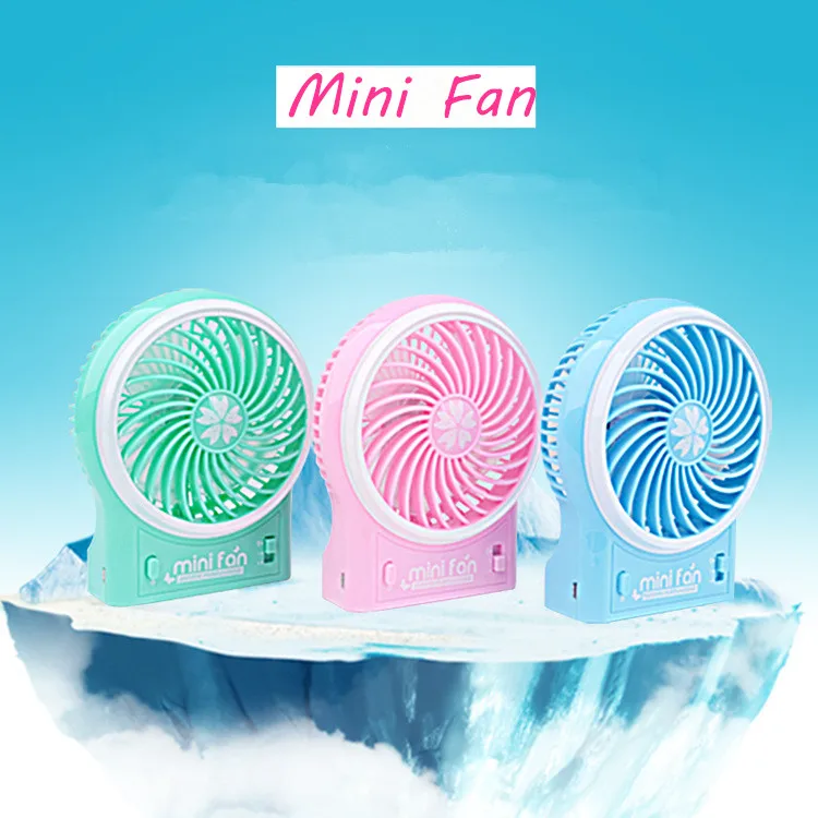 Desktop Charging mini Fans New Creative Office Mini Fan USB Three Level