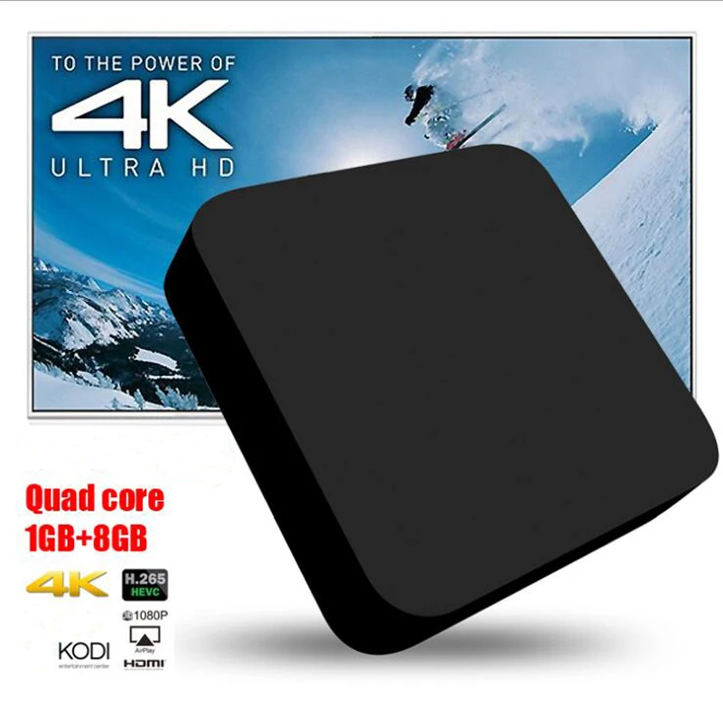 

TV BOX HD player quad core PK3229 1G / 8G WiFi