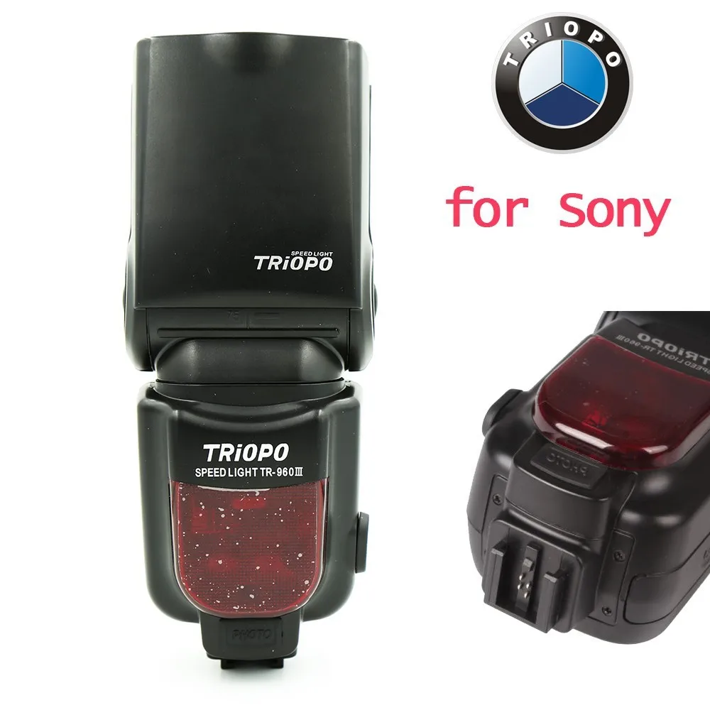 Triopo TR-960 III 2.4 г Беспроводной вспышка Speedlight костюм для Sony A850 A450 A500 A560 A77 A65 A33 A35