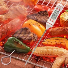 22.5cm Mini Digital Cooking Thermometer Sensor Prober Meat Thermometer Kitchen Digital Cooking Food Probe BBQ Cooking Tools