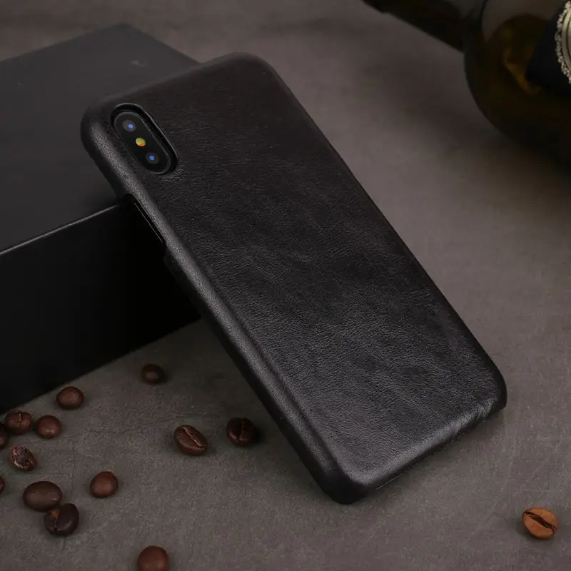 1 Роскошный чехол для iPhone X XR XS 11 Pro Max чехол из натуральной кожи чехол для телефона чехол для iPhone Xr 11Pro XS MAX чехол для задней панели - Цвет: 1