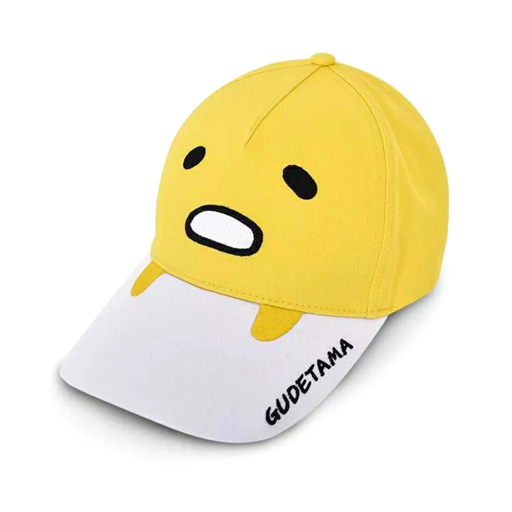 

Brdwn Gudetama kawayi Cute Egg Brother Flat cap Peaked Cap Baseball Cap Sunhat