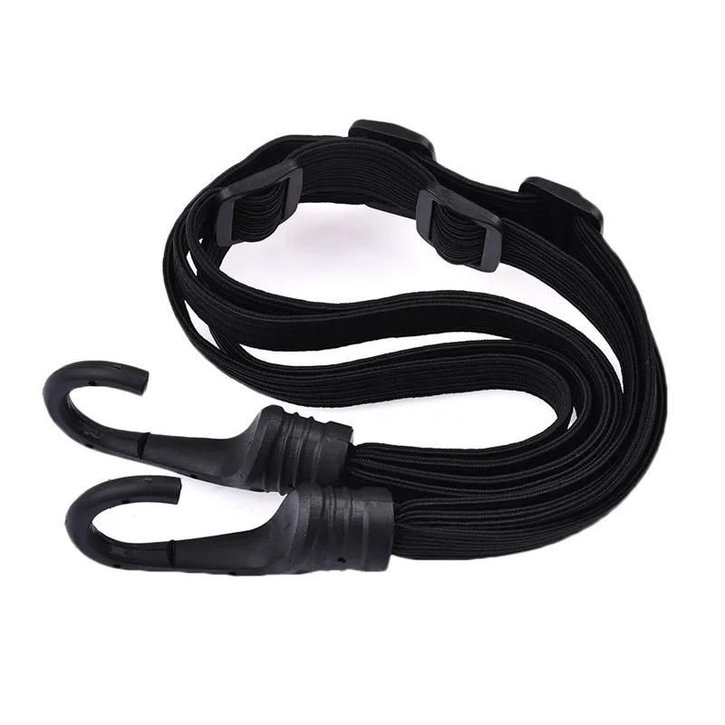 

2 Hooks Motorcycles Strength Retractable Helmet Luggage Elastic Rope Strap Cord Bandage Strapping Tape Elastic Net Belt