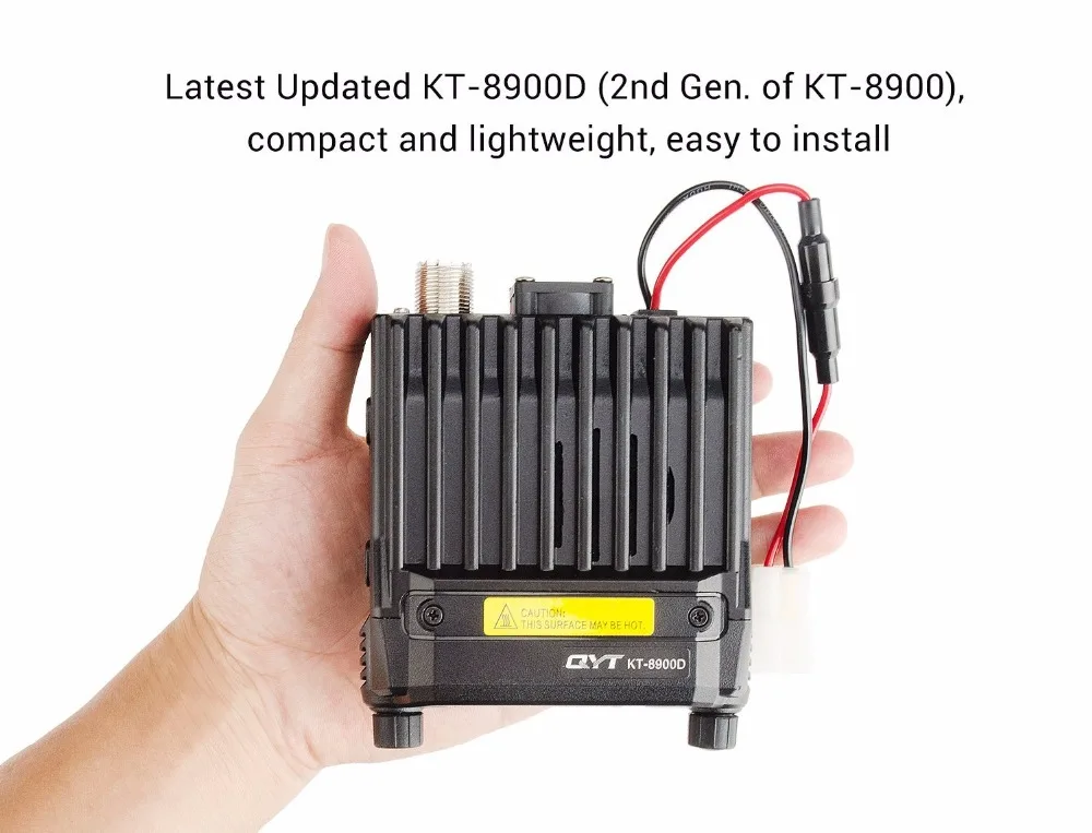 QYT 8900D маунт автомобиля радио Quad дисплей walkie talkie большой Дисплей мобильного 25 Вт