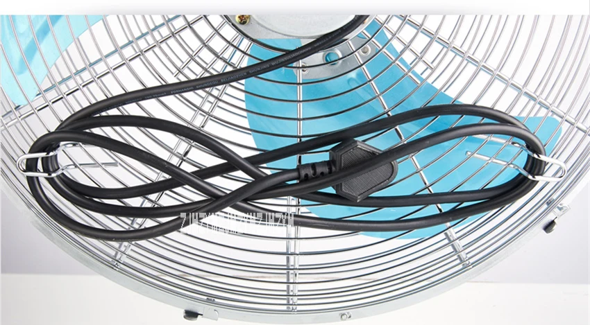 FE-40 16 дюймов промышленный электрический вентилятор бытовой 3 Шестерни регулировки напольный вентилятор алюминиевый лист больших ветровых 1200 об/мин Стенд Вентилятор 220V