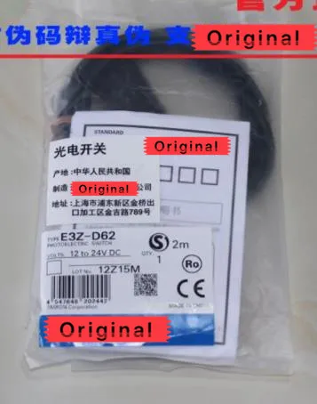 

E3Z-D62 PNP 8-50cm Omron Photoelectric Sensor New High Quality In the Bag