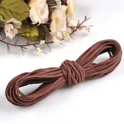 3 мм бархатный шнур темы Сделай Сам браслет Цепочки и ожерелья ювелирных изделий шнурок для ремесла веревочные шнуры