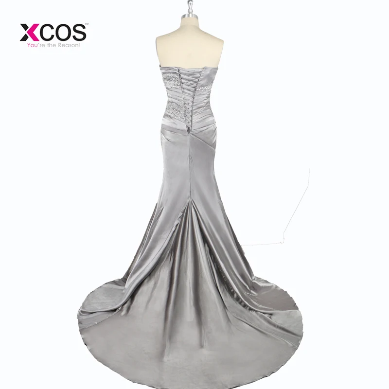 Brautjungfernkleid 2018 длинное серое платье подружки невесты для свадеб милое без рукавов