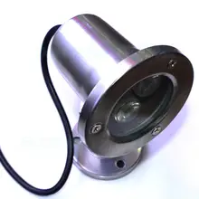 Новинка; Лидер продаж; 3 Вт подводный rgb Фонарь Корпус из нержавеющей стали с плоскими стеклами IP68 AC85-265V с 24key контроллер Светодиодная подсветка для бассейнов цветная(rgb