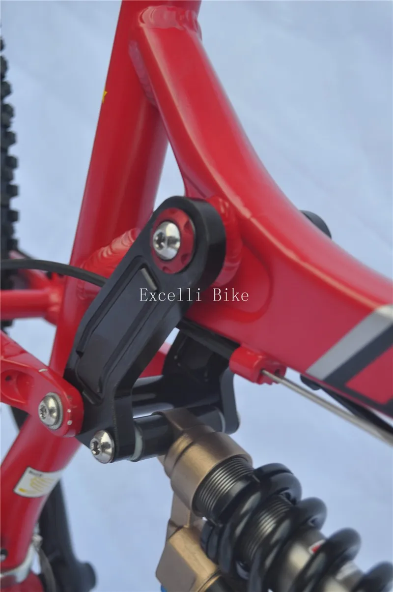 Bicicleta SHIMANO M455 Oil suspension Aluminium Alloy Soft-tail Frame Full Suspension Downhill Mountain Bikes 260194