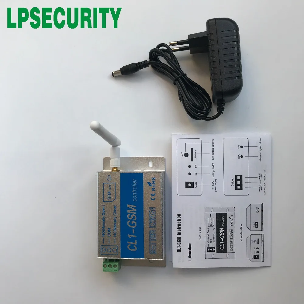 Высокомощный двигатель переменного тока DC12V/1A cl1-gsm GSM приемник и переключатель для открывания ворот