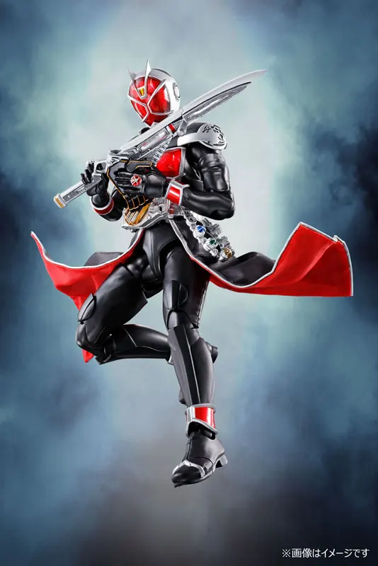 Подлинная BANDAI духи Tamashii Наций S. H. Figuarts Камен Райдер мастер Камен Райдер волшебник Пламя Стиль фигурку