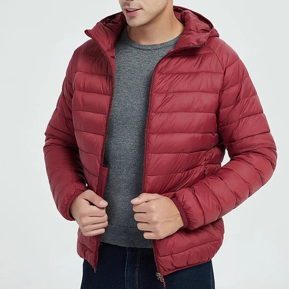 JAYCOSIN мужская одежда осень зима светильник пуховое хлопковое пальто парки пальто с капюшоном chaqueta invierno hombre 624