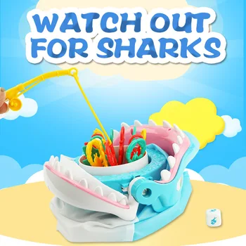 

Large Shark Mouth Watch out for Shark Game Funny Novelty Gag Toy for Kids Children