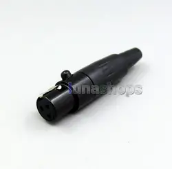 Черный Наушники Mini XLR 3 Pin для AKG K271 K272 K240 K242 Q701 K141 K171 K181 Q701 K271S K271MKII K240S LN006268