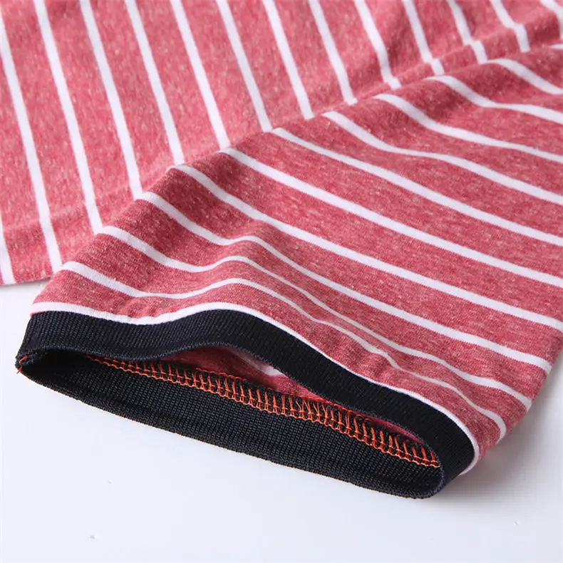 2Color Summer Cotton Polos Men 2019 New Short Sleeve Casual Korean Style Striped Male Polo Shirts Breathable MuLS Brand Clothing 7