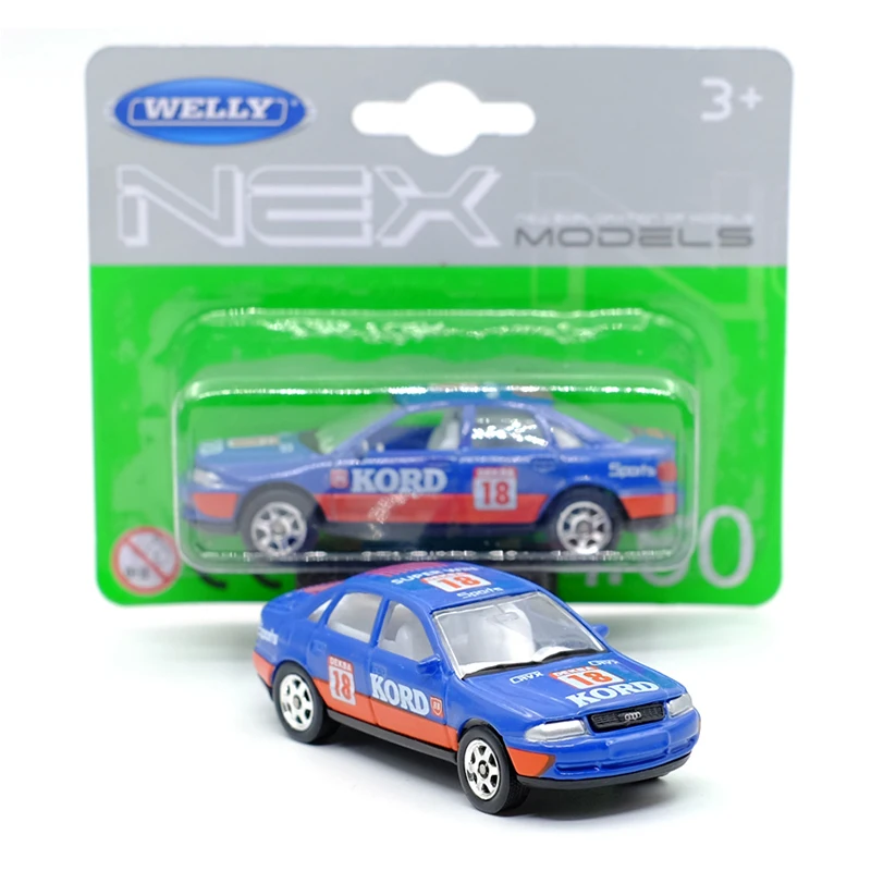 WELLY 1:60 A4 Kord Литой Сплав модель автомобиля игрушка для детей подарки коллекция