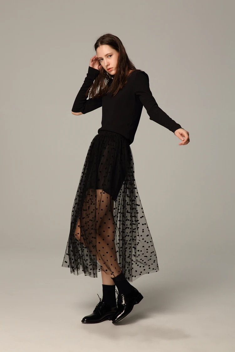Весна Осень новые модные женские кружевные сетчатые прозрачные черные женские трусики 80 см и 90 см длинные слипы