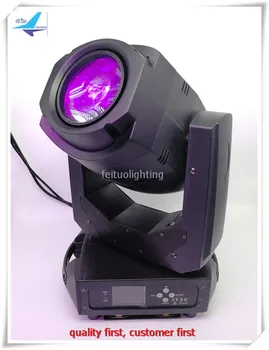 

4pcs/lot Disco Stage 200W Spot LED Zoom Moving Head Light Zoom Beam DMX Lumiere Lyre Rotaion 3/6 Prism Gobos Show DJ Lighting