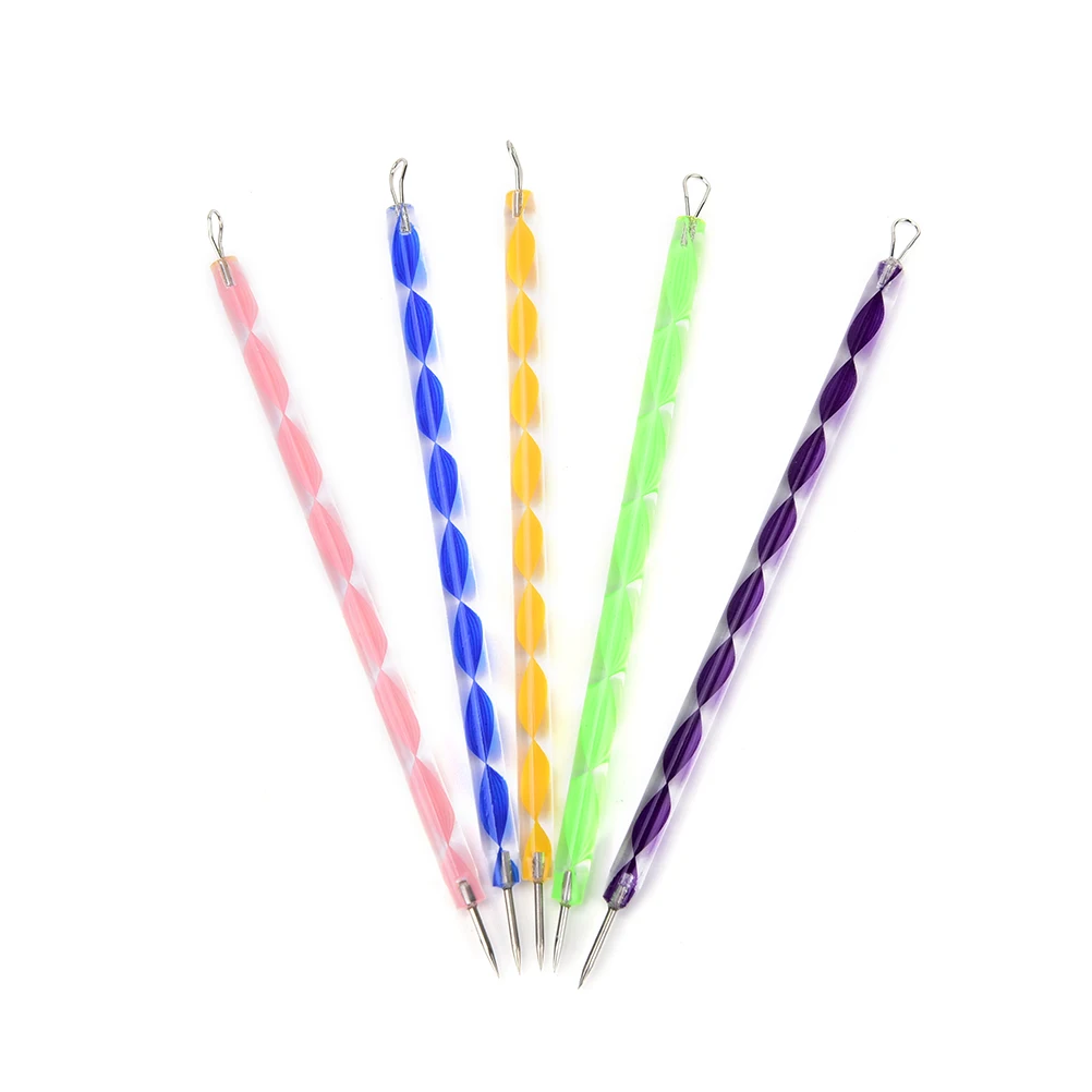 Hot Selling Practical Beauty Stainless Acne Blackhead Extractor Remover Double Head Acne Needles