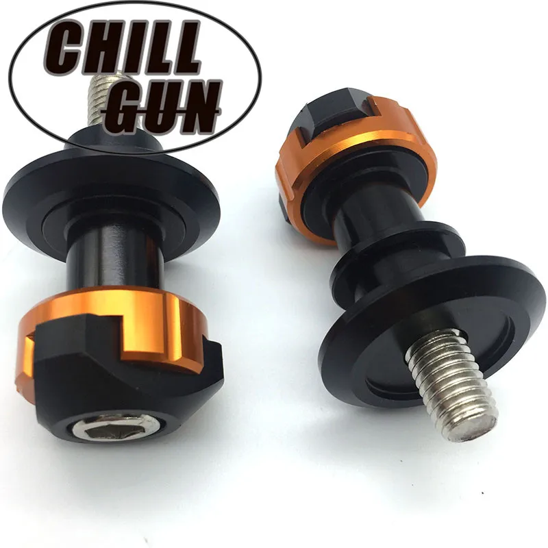 

Motorcycle CNC Accessories Swingarm Spools Slider Stand Screws For KTM Duke 125 200 Duke 390 690 990 DUKE 125/200/390/690/990