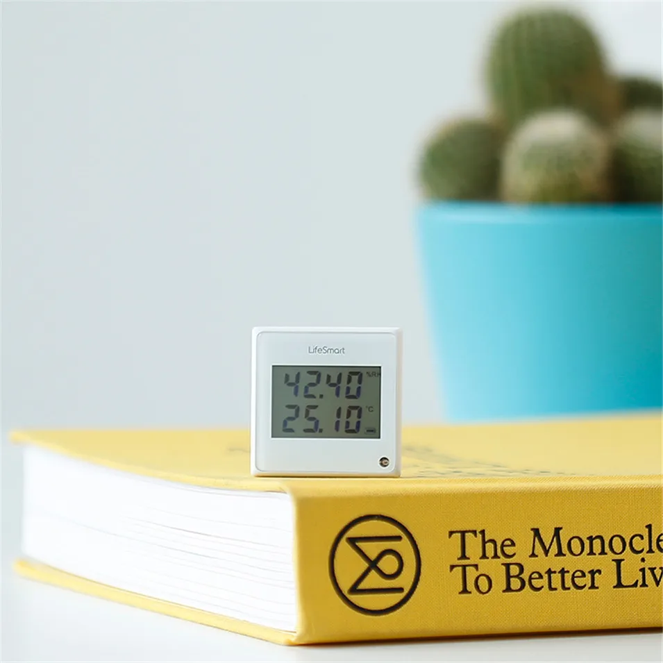 2---Lifesmart Multifunctional Environment Sensor 433MHZ Monitor Indoor Temperature,Humidity App Realtime View Remote Control by APP