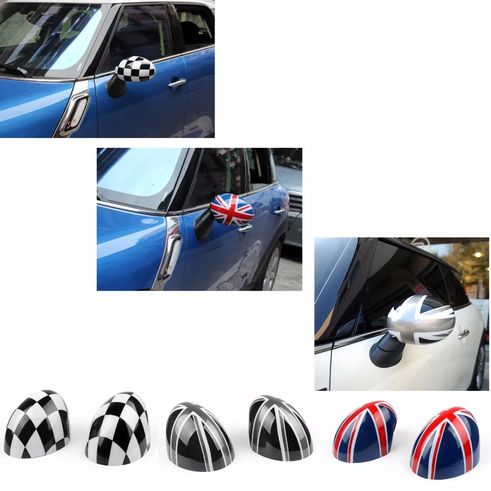 Car Rearview Side Mirror Cover Cap for MINI Cooper R55 R56