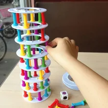 Fly AC Toy-многопользовательская настольная игра Pisa Tower забавная интерактивная игрушка для родителей и детей в возрасте от 3 лет