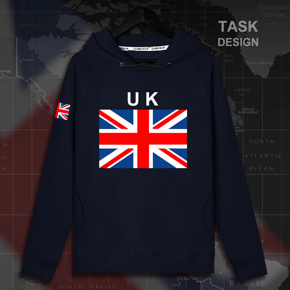 UK United Kingdom of Great Britain GBR men hoodie pullovers hoodies