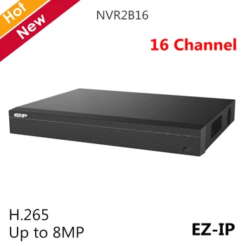 

New Dahua EZ-IP 16CH NVR 1U H.265 Network Video Recorder 16 Channel H.264+ H.265+ Up to 8MP resolution NVR2B16