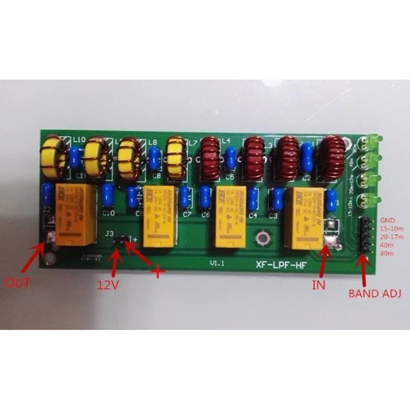 Featured products 90W SSB CW AM RF HF power amplifier HAM RADIO Assembled LPF low pass filter